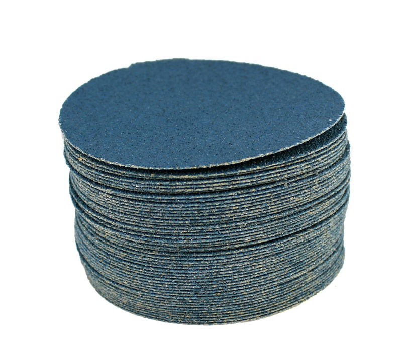 Karebac 5hsz40 40 Grit Heavyweight Zirconia PSA Sticky Discs, 5", Blue - Image 2
